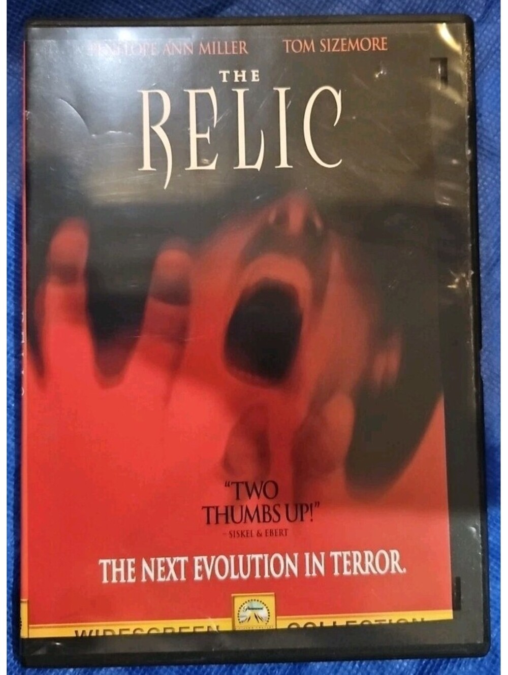 Relic (DVD, 1997) Tested. Slim Case. Cropped Artwork